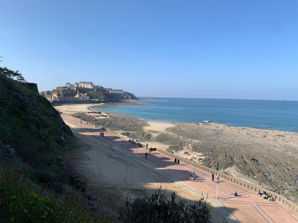 Appartement Villa Chausey, Vue Sur Le Port Granville Esterno foto