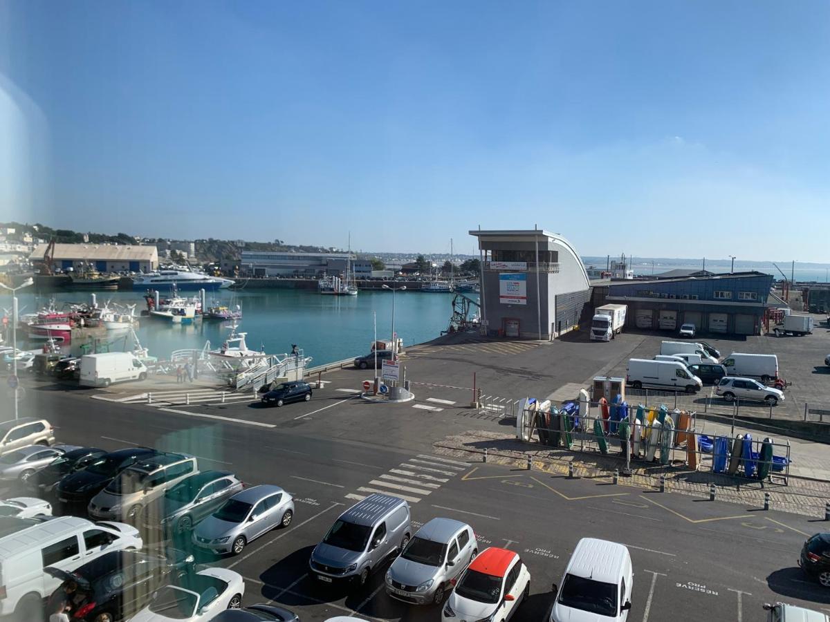 Appartement Villa Chausey, Vue Sur Le Port Granville Esterno foto