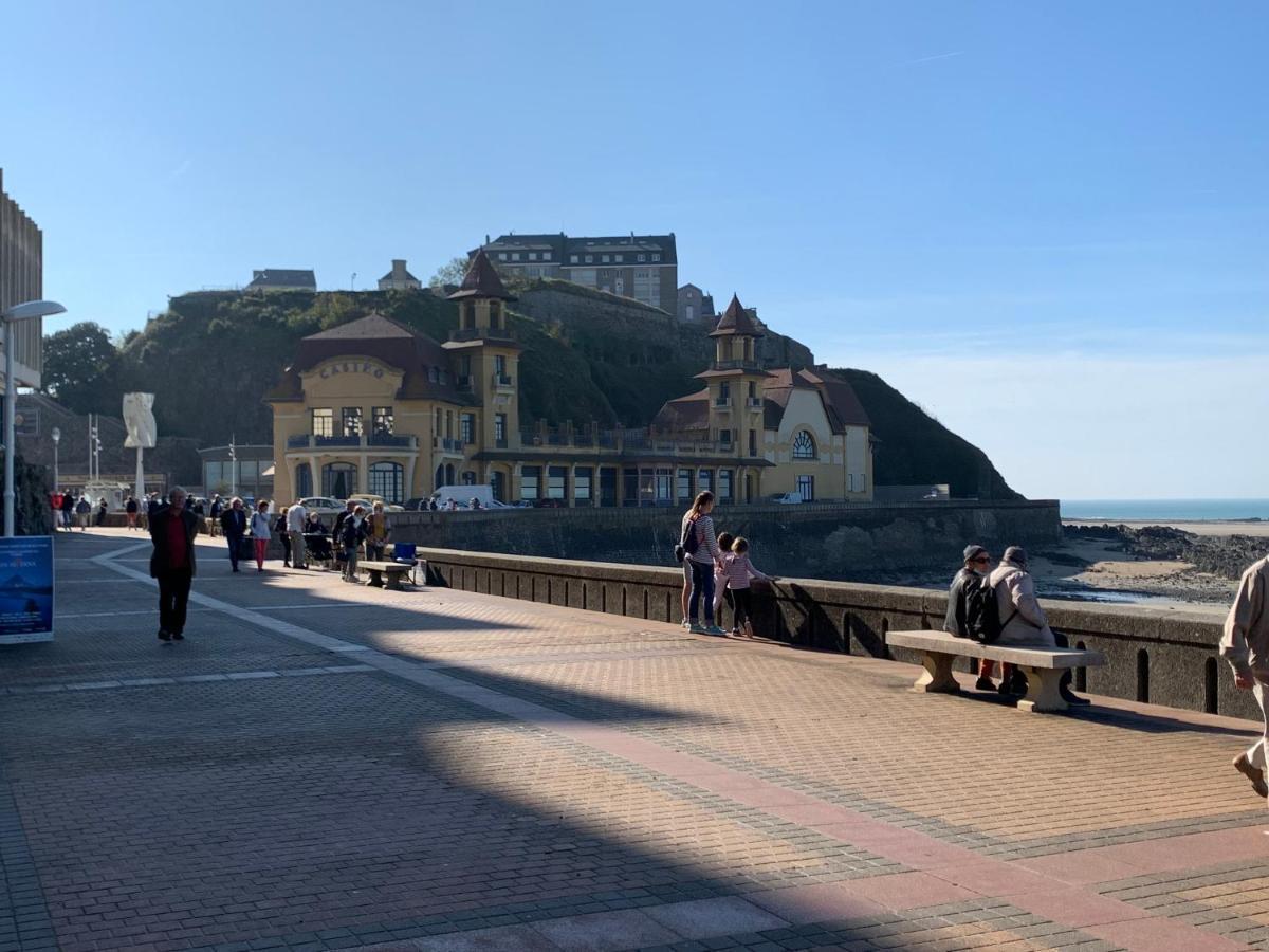 Appartement Villa Chausey, Vue Sur Le Port Granville Esterno foto